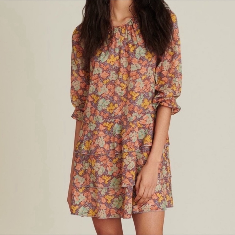 VERONICA BEARD Abanu Floral Dress Size Sz 14